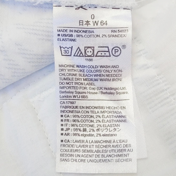 GAP Khakis Palmtree Girlfriend Shorts - Picture 3 of 4